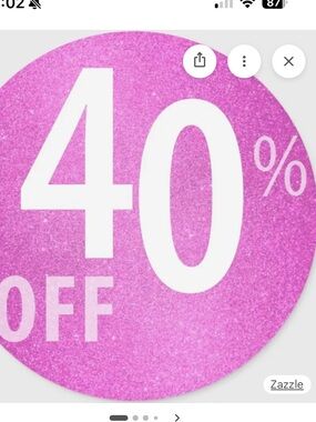 40% off Handbags & Clothing!